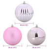 Julekule Sett 4 pcs Rosa
