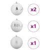 Julekule Sett 4 pcs sølv