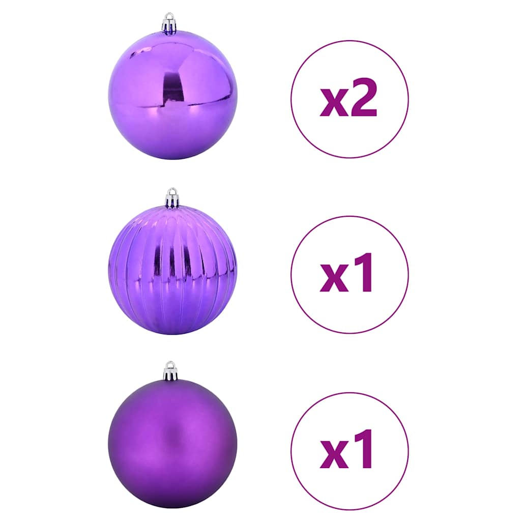 Julepynt Sett XXL 4 pcs Syrin Plast