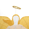 Ubelyst vinkel Varmhvit 116 x 29 x 158,5 cm Polyester