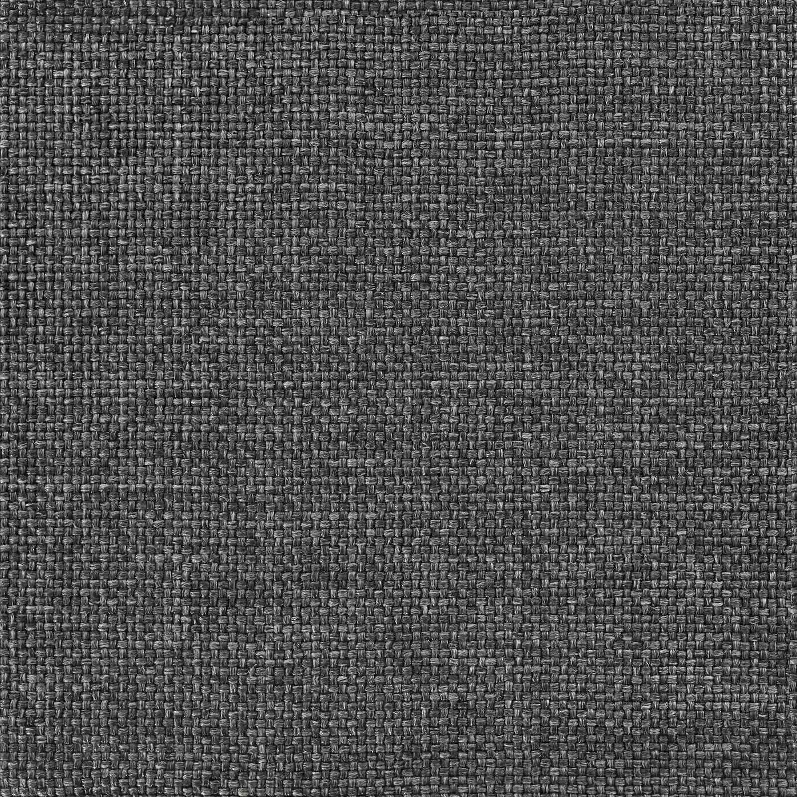 Sengeramme med Polstret Hodegjerde Mørkegrå 200 x 200 cm