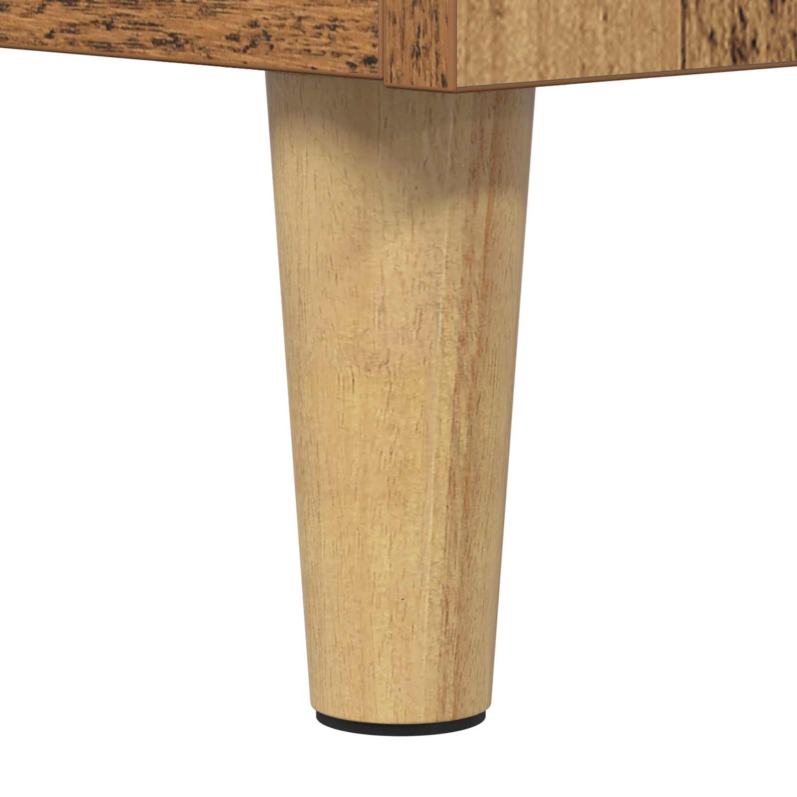 Sengskap 2 pcs Gamle tre 40 x 35 x 50 cm Konstruert tre