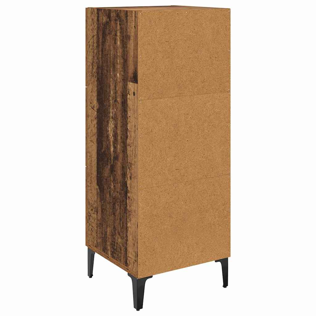 Serviesskap Gamle tre 34,5 x 34 x 90 cm Konstruert tre