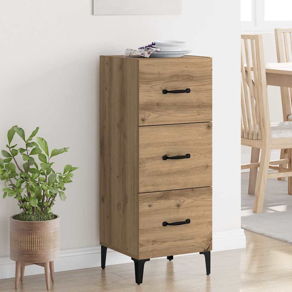 Serviesskap Artisan Eik 34,5 x 34 x 90 cm Konstruert tre