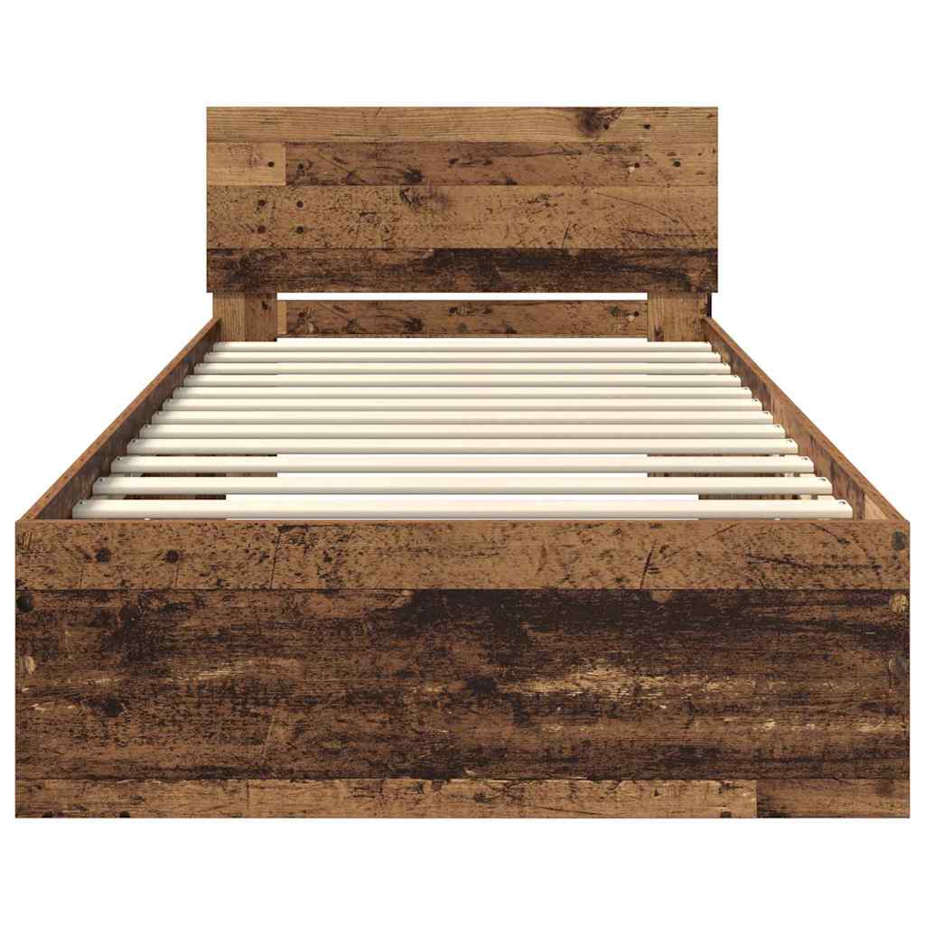 Sengestamme Gamle tre 100 x 200 cm Konstruert tre