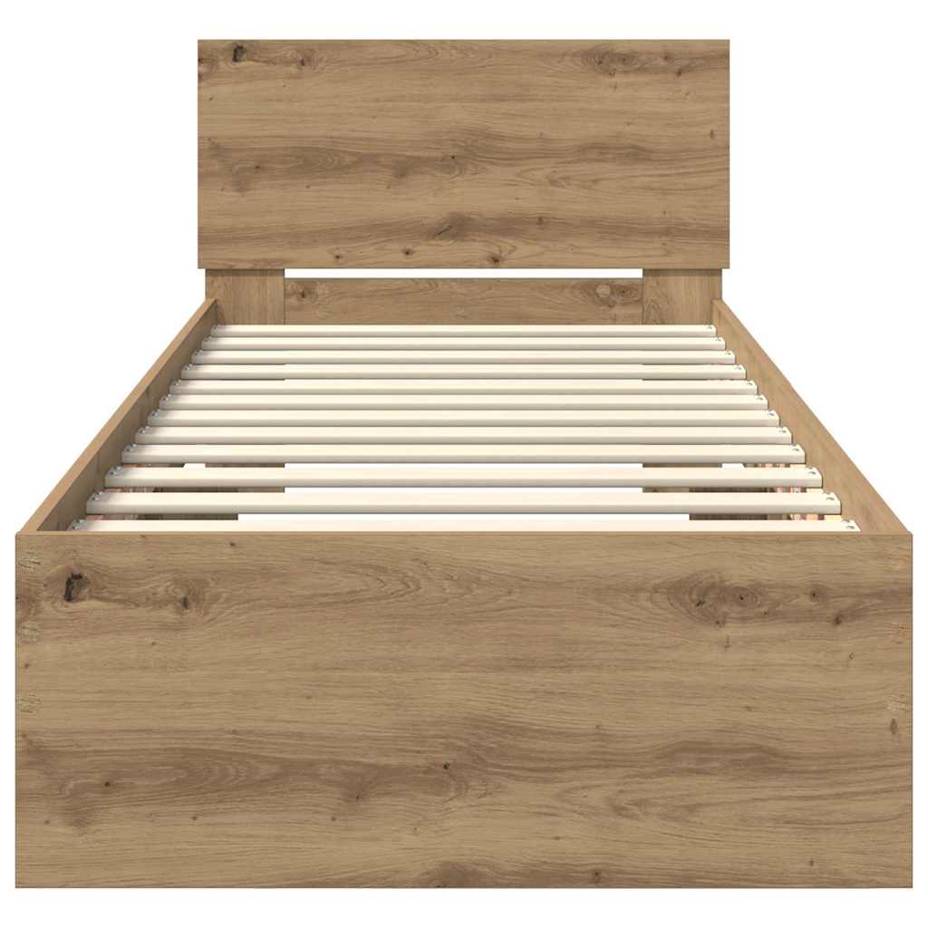 Sengestamme Artisan Eik 75 x 190 cm Konstruert tre