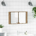 Baderomsspeilskap Artisan Eik 80 x 12 x 45 cm Konstruert tre