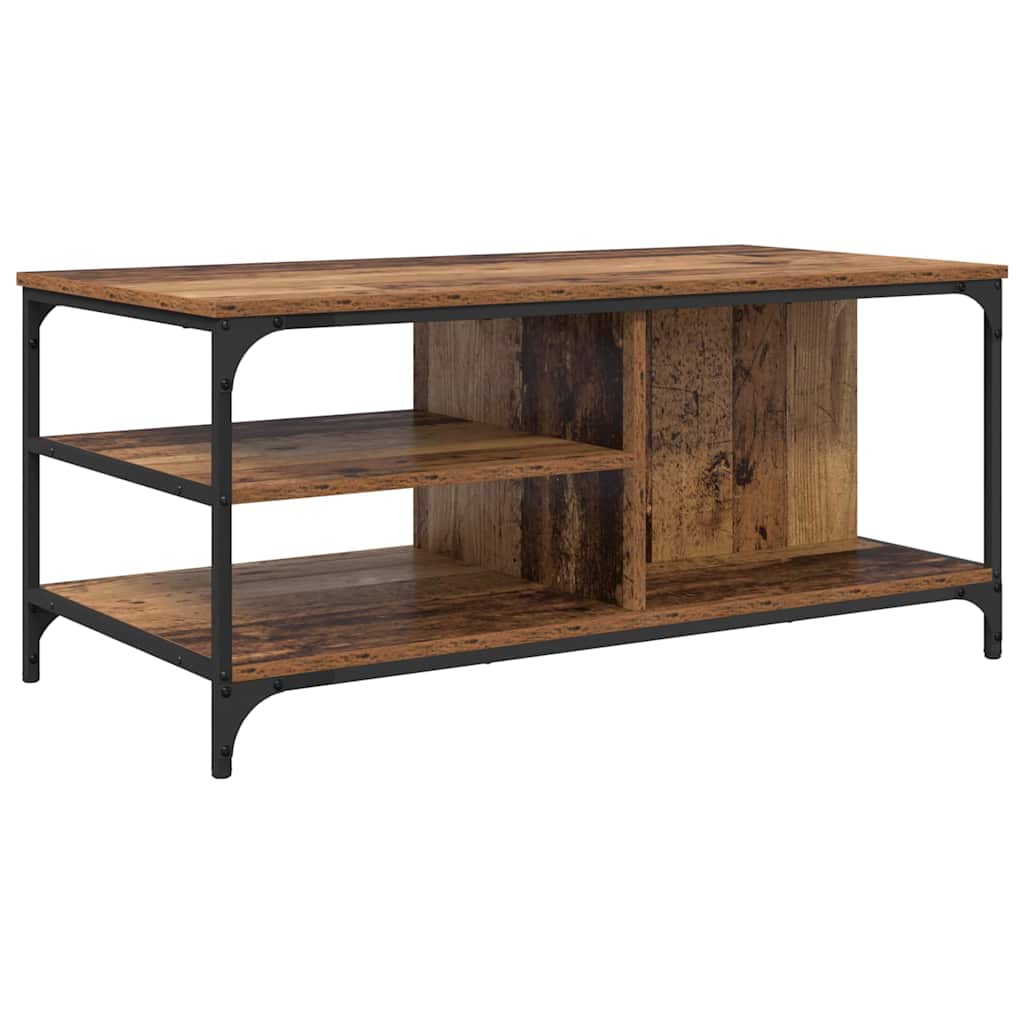 Kaffebord Gamle tre 100 x 50 x 45 cm Konstruert tre