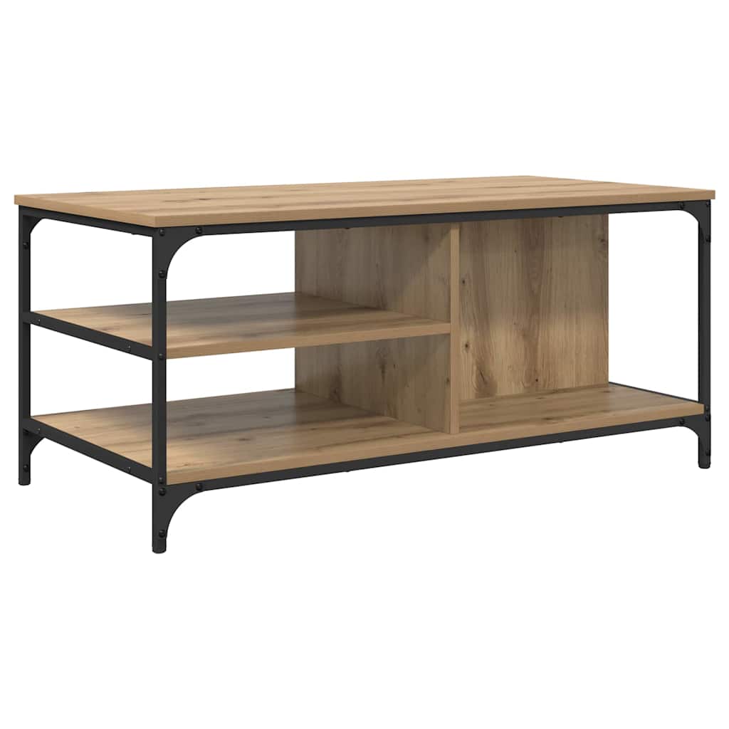 Kaffebord Artisan Eik 100 x 50 x 45 cm Konstruert tre