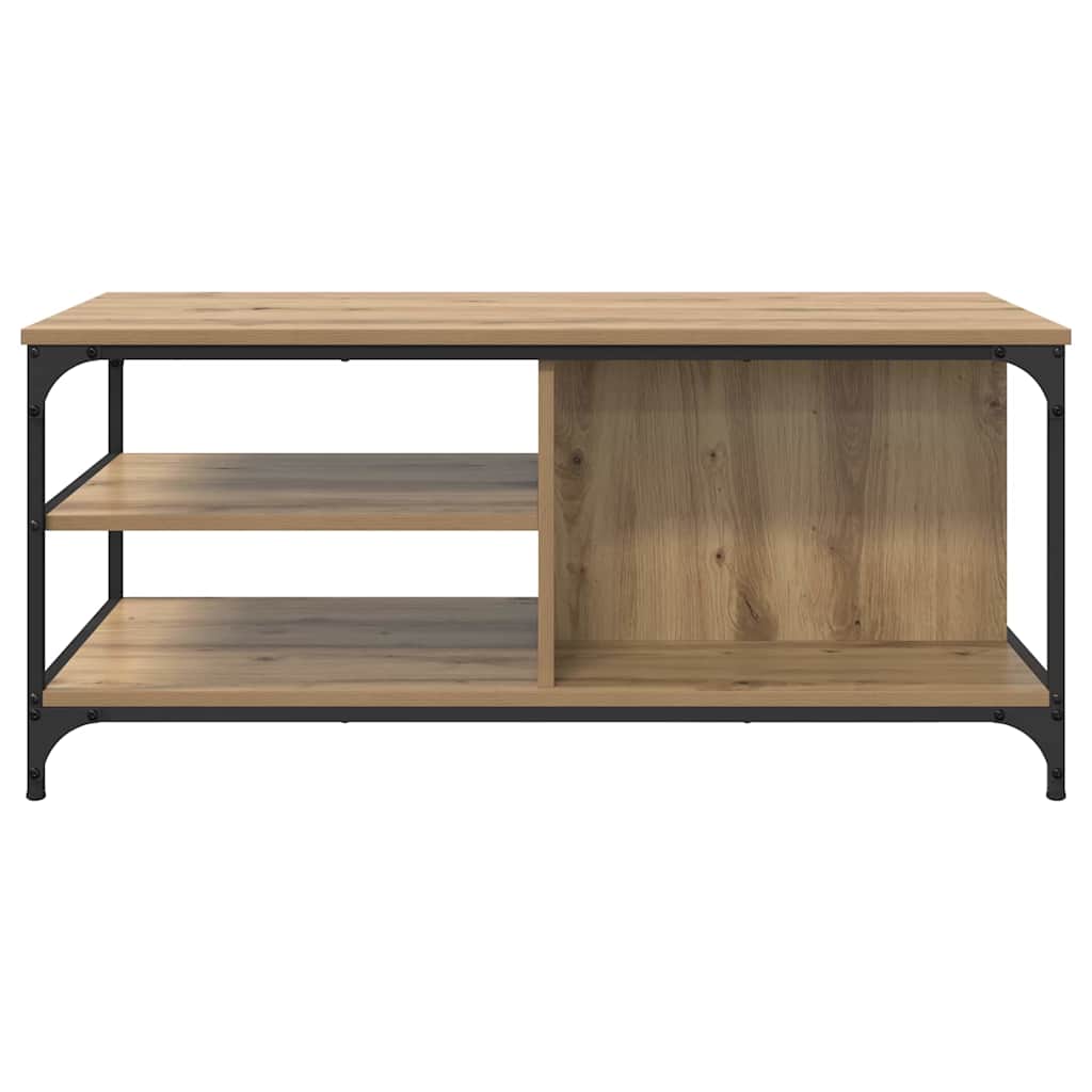 Kaffebord Artisan Eik 100 x 50 x 45 cm Konstruert tre