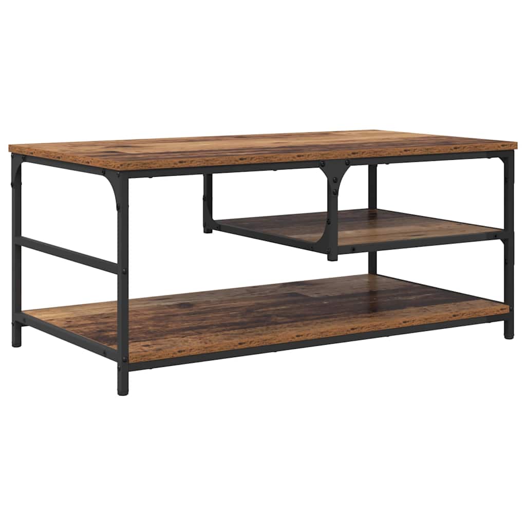 Kaffebord Gamle tre 90 x 49 x 40 cm Konstruert tre