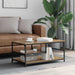 Kaffebord Artisan Eik 90 x 49 x 40 cm Konstruert tre
