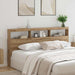 Hodegavl med hylle Artisan Eik 200 x 17 x 102 cm Konstruert tre
