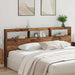 Hodegavl med hylle Gamle tre 220 x 17 x 102 cm Konstruert tre