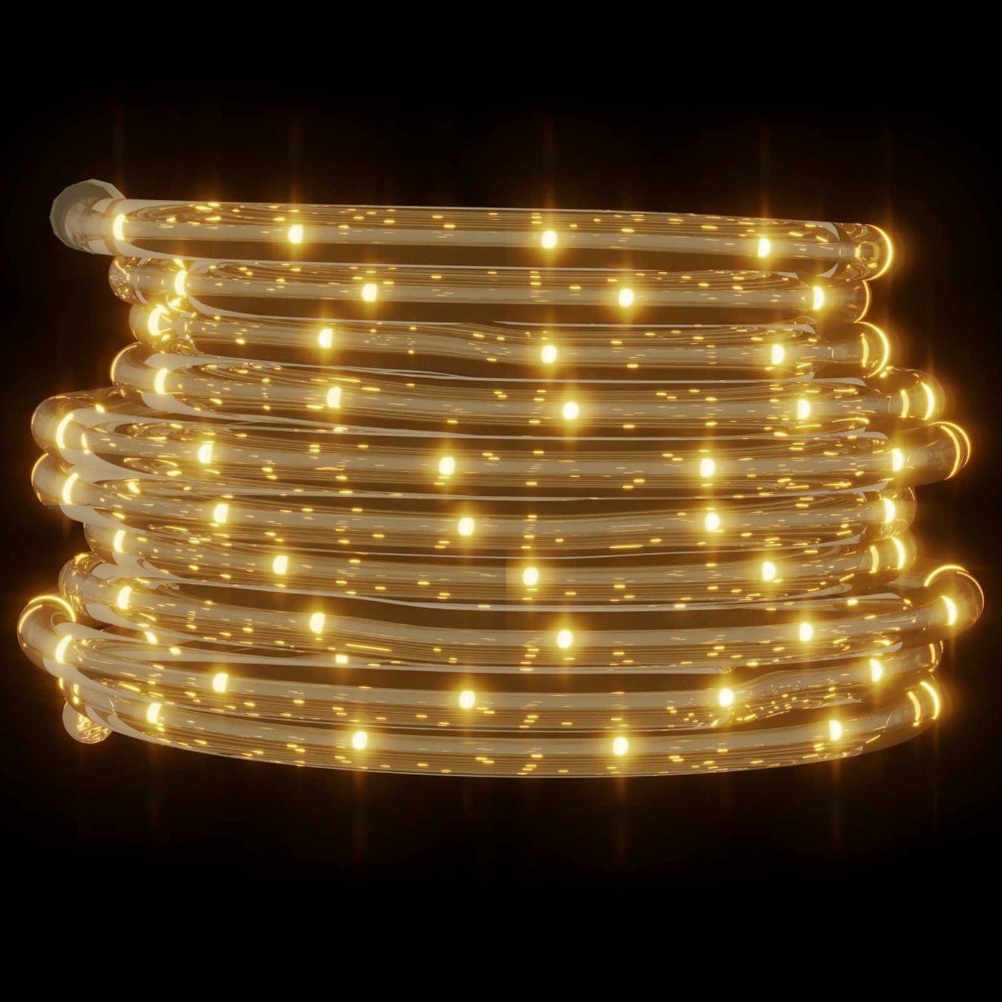 Lyskabel med 2400 LED Varmhvit 100 m PVC