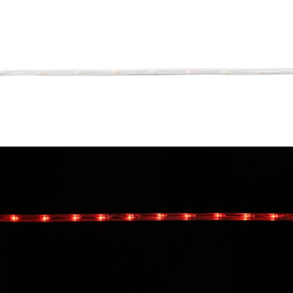 Lyskabel med 1200 LED Rød 50 m PVC