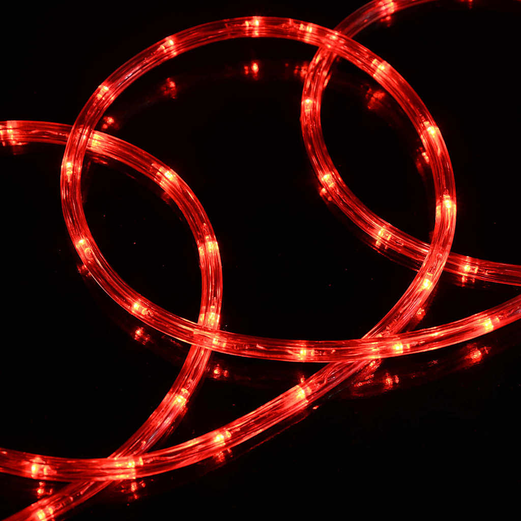 Lyskabel med 1200 LED Rød 50 m PVC
