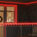 Lyskabel med 1200 LED Rød 50 m PVC