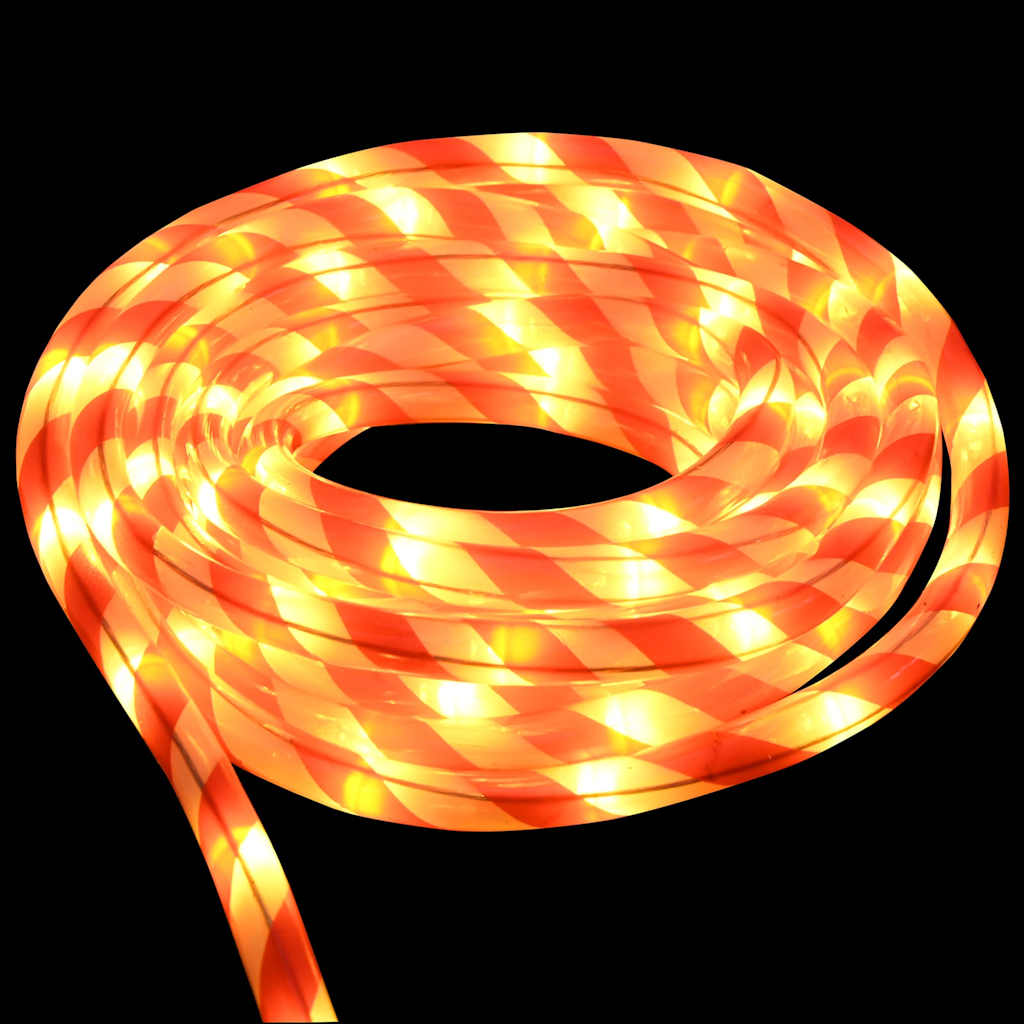 Lyskabel med 120 LED Varmhvit 5 m PVC