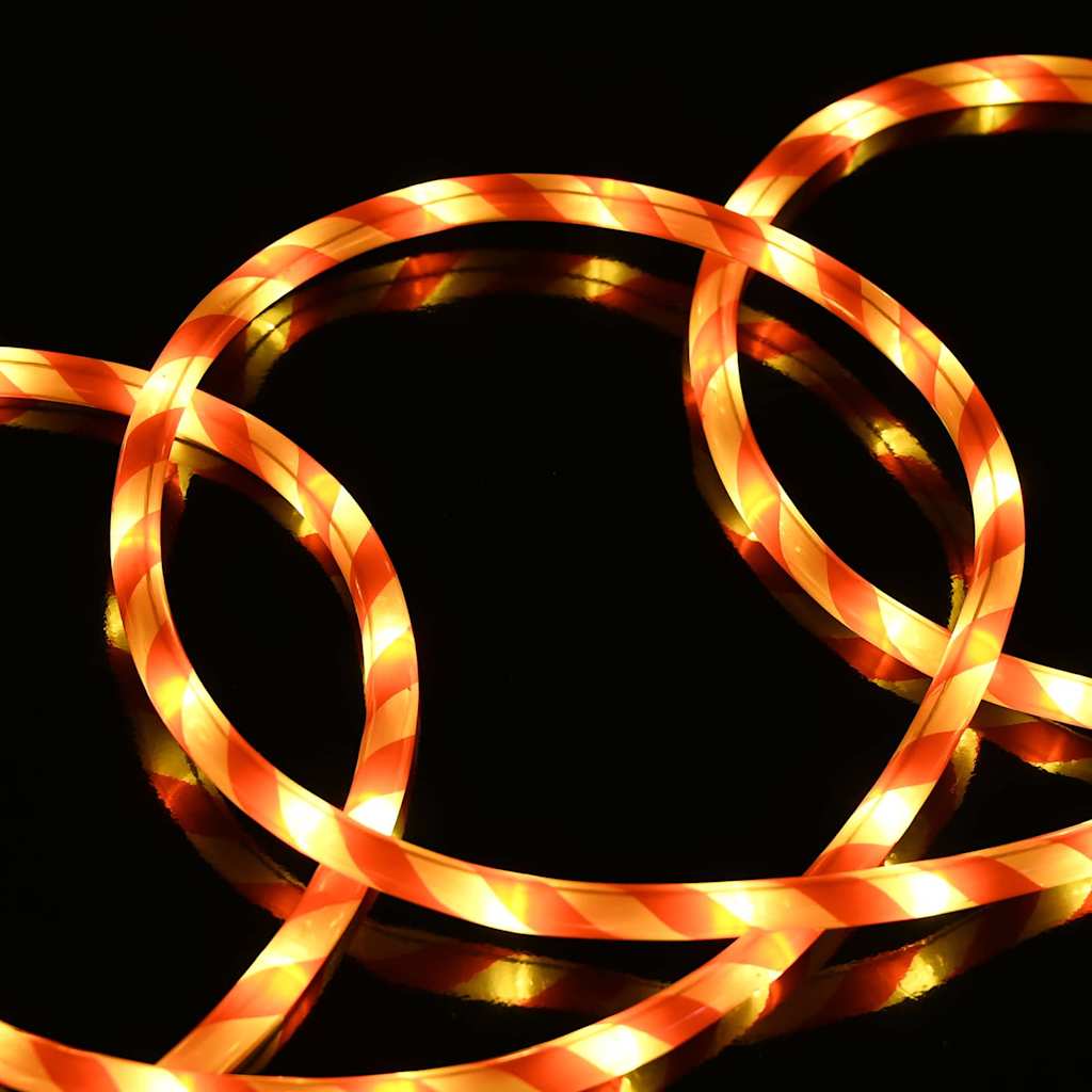Lyskabel med 1200 LED Varmhvit 50 m PVC