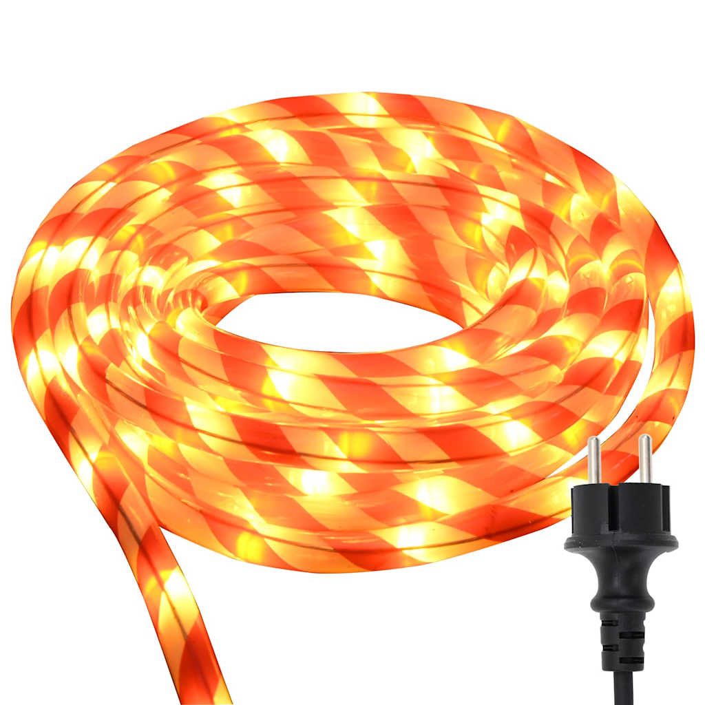 Lyskabel med 1200 LED Varmhvit 50 m PVC