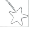 Juletre Stjerne med 432 LED Flerfarget 180 x 57 cm PVC
