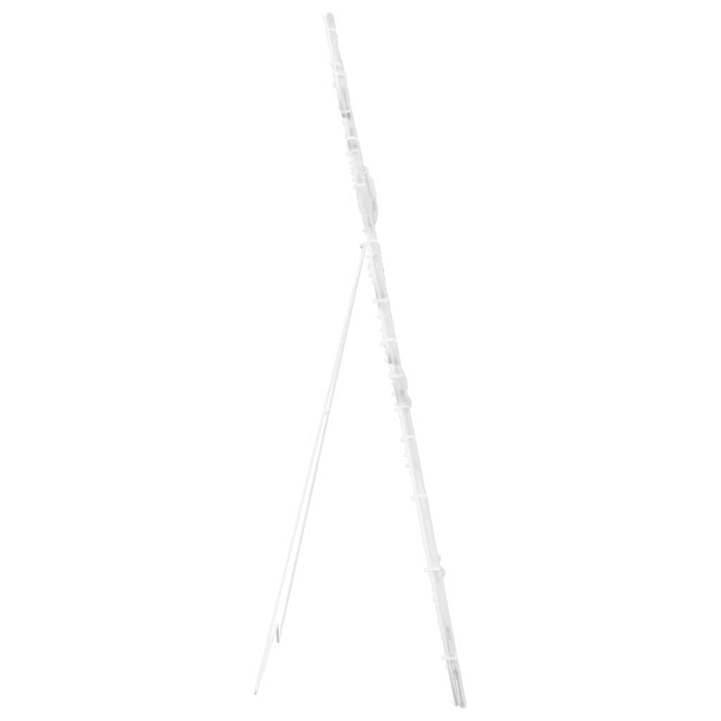Julefugl med 72 LED Kald Hvit 51,5 x 50 x 0,65 cm Jern