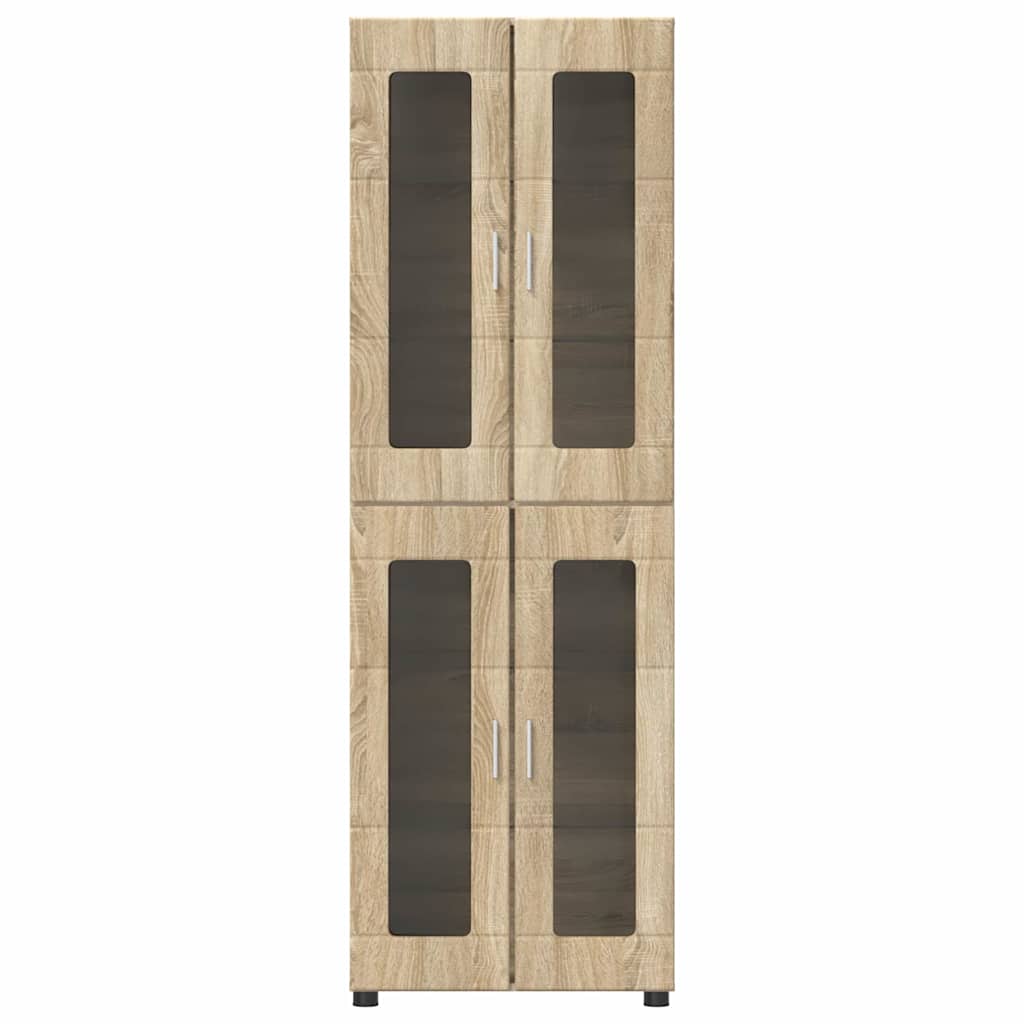 Høyskap FLORIN 60 x 35 x 182 cm Sonoma eik Konstruert tre
