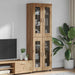 Høyskap FLORIN Artisan Eik 60 x 35 x 182 cm Konstruert tre