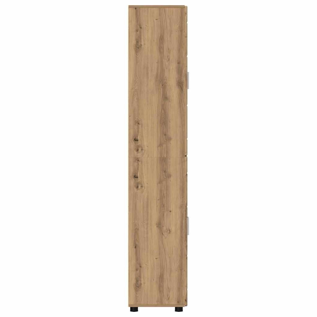 Høyskap FLORIN Artisan Eik 60 x 35 x 182 cm Konstruert tre