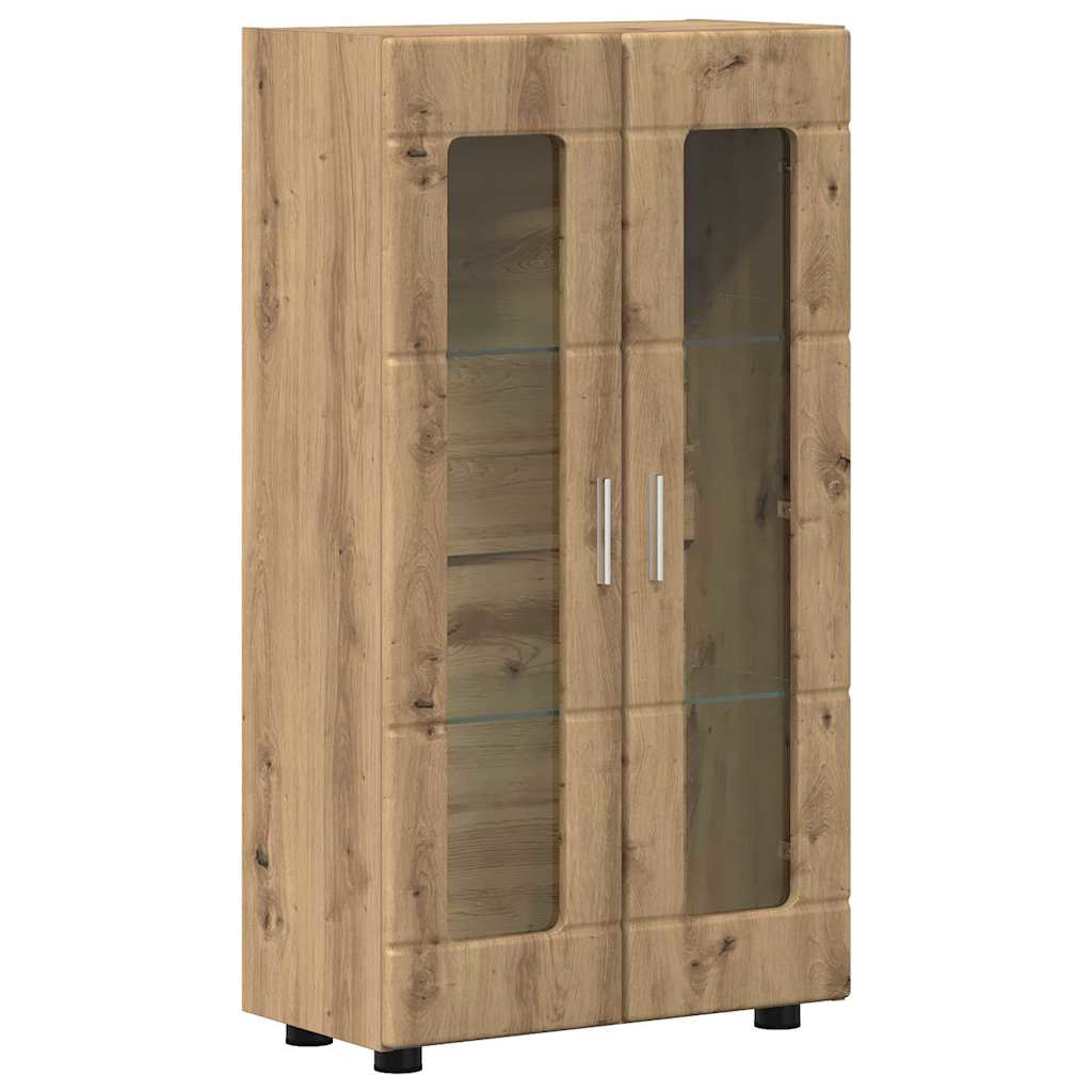 TV-benksett med skuff FLORIN 3 pcs Artisan Eik Konstruert tre