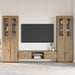 TV-benksett FLORIN 3 stk. Artisan Eik Konstruert tre