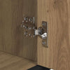 Baderomsskap artisan eik 35 x 37.5 x 188.5 cm Konstruert tre