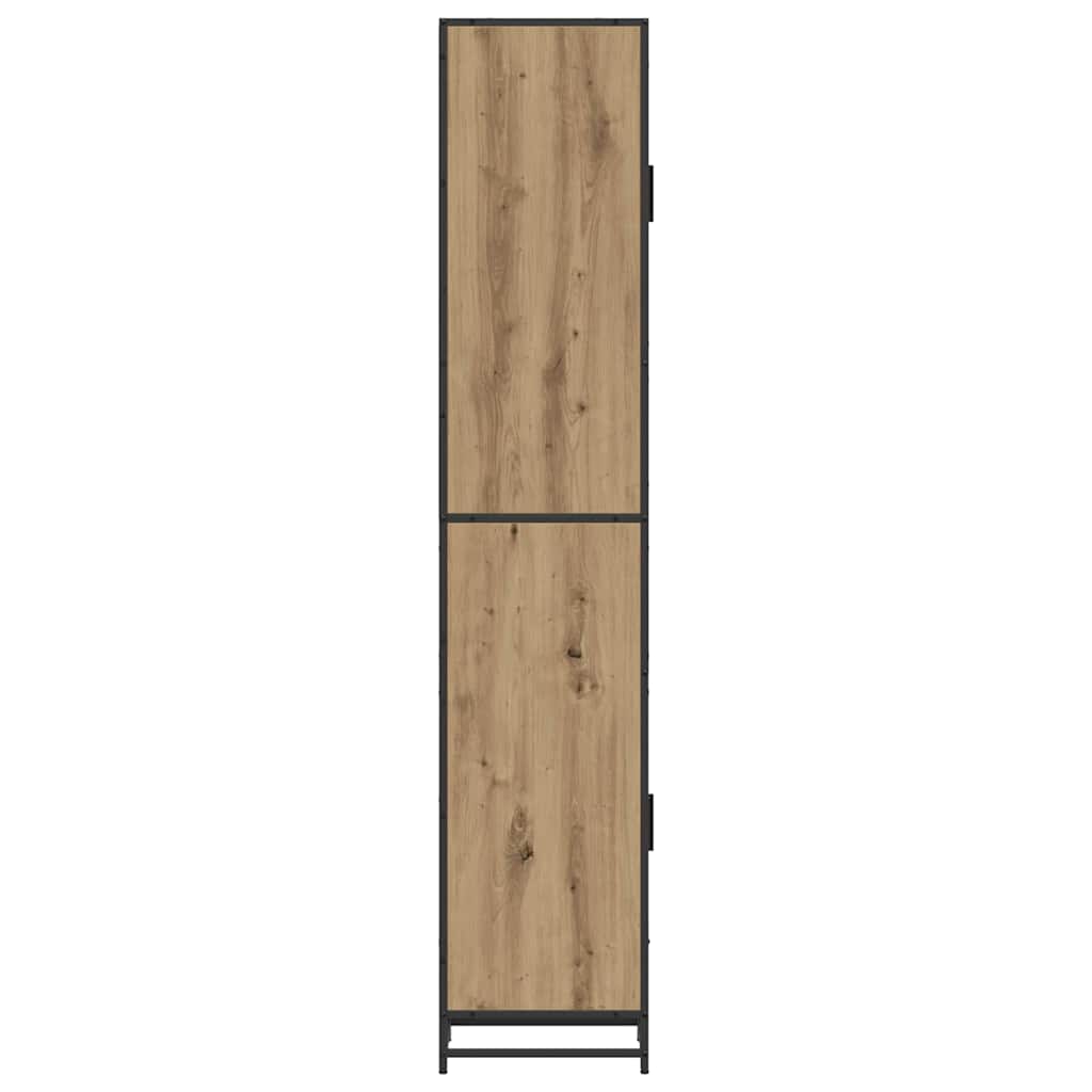 Baderomsskap artisan eik 35 x 37.5 x 188.5 cm Konstruert tre