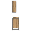 Baderomsinnredningssett 2 pcs artisan eik 65 x 33 x 60 cm