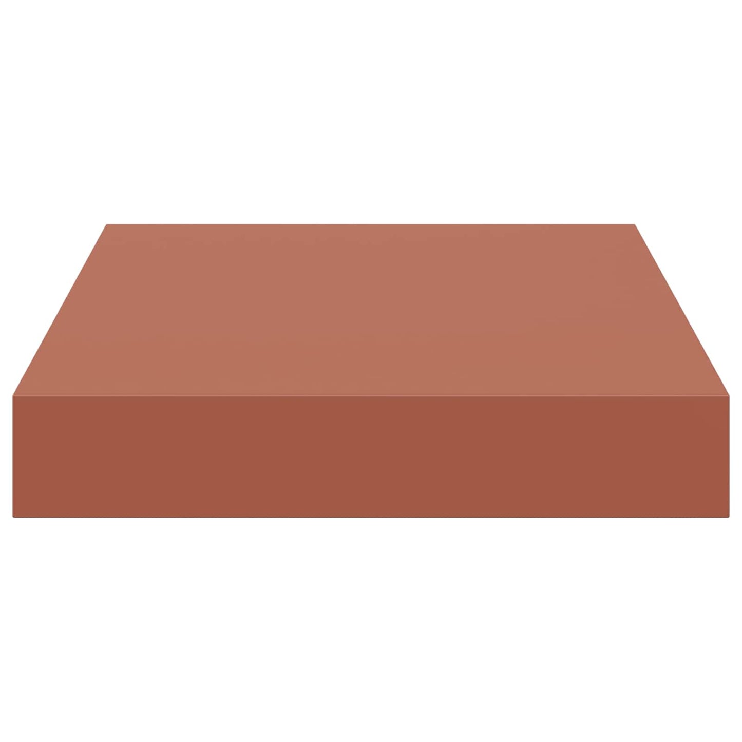 Vegghylle Veggmontert 2 pcs Rød 23 x 23,5 x 4 cm Konstruert tre