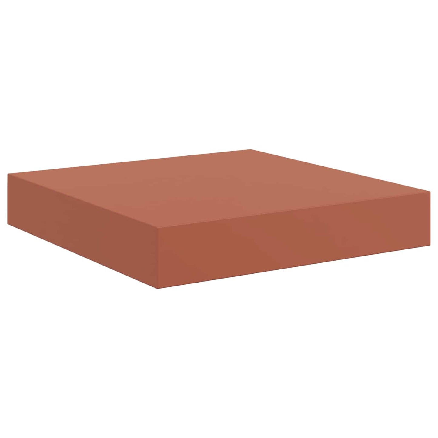 Vegghylle Veggmontert 4 pcs Rød 23 x 23,5 x 4 cm Konstruert tre