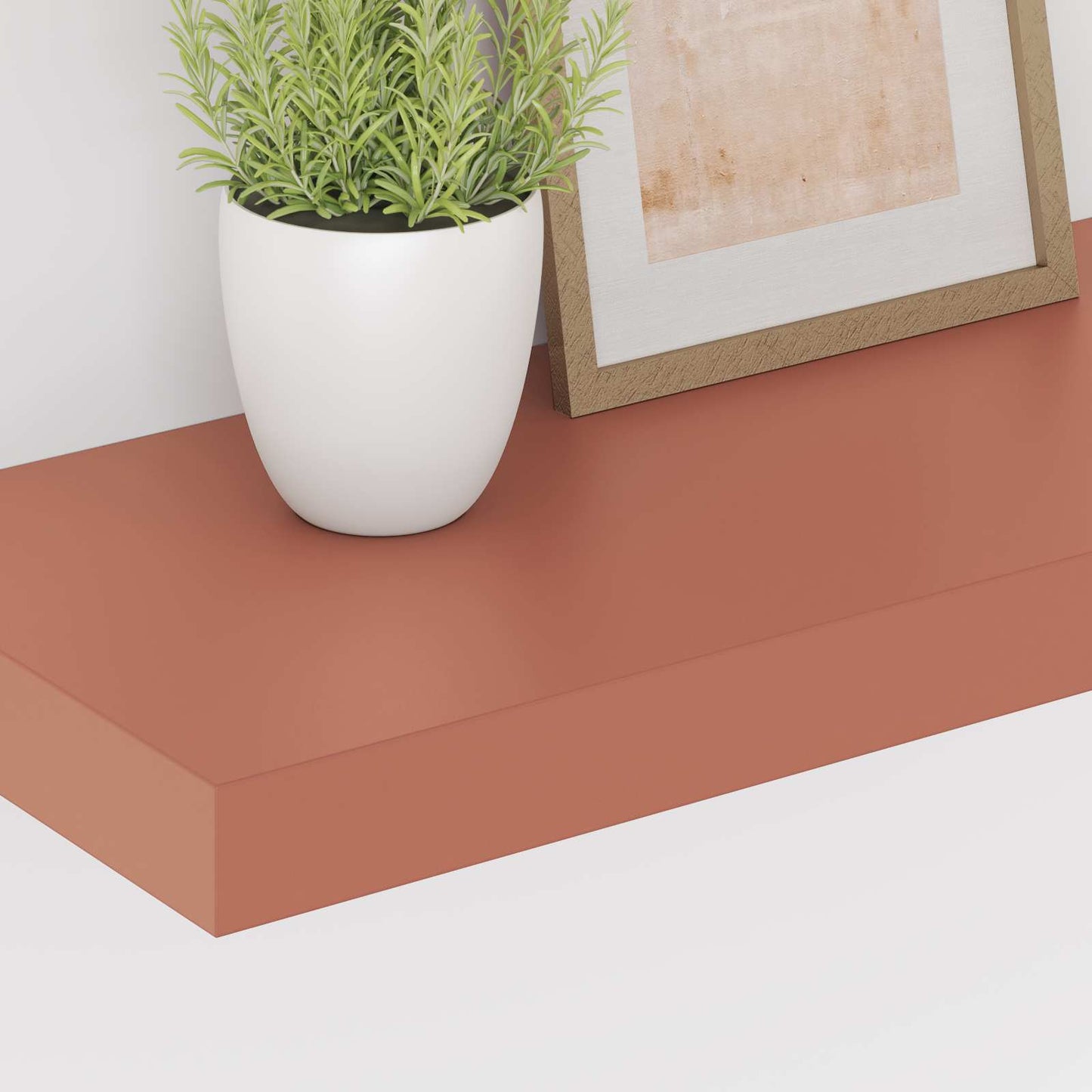 Vegghylle Veggmontert Rød 50 x 23 x 4 cm Konstruert tre