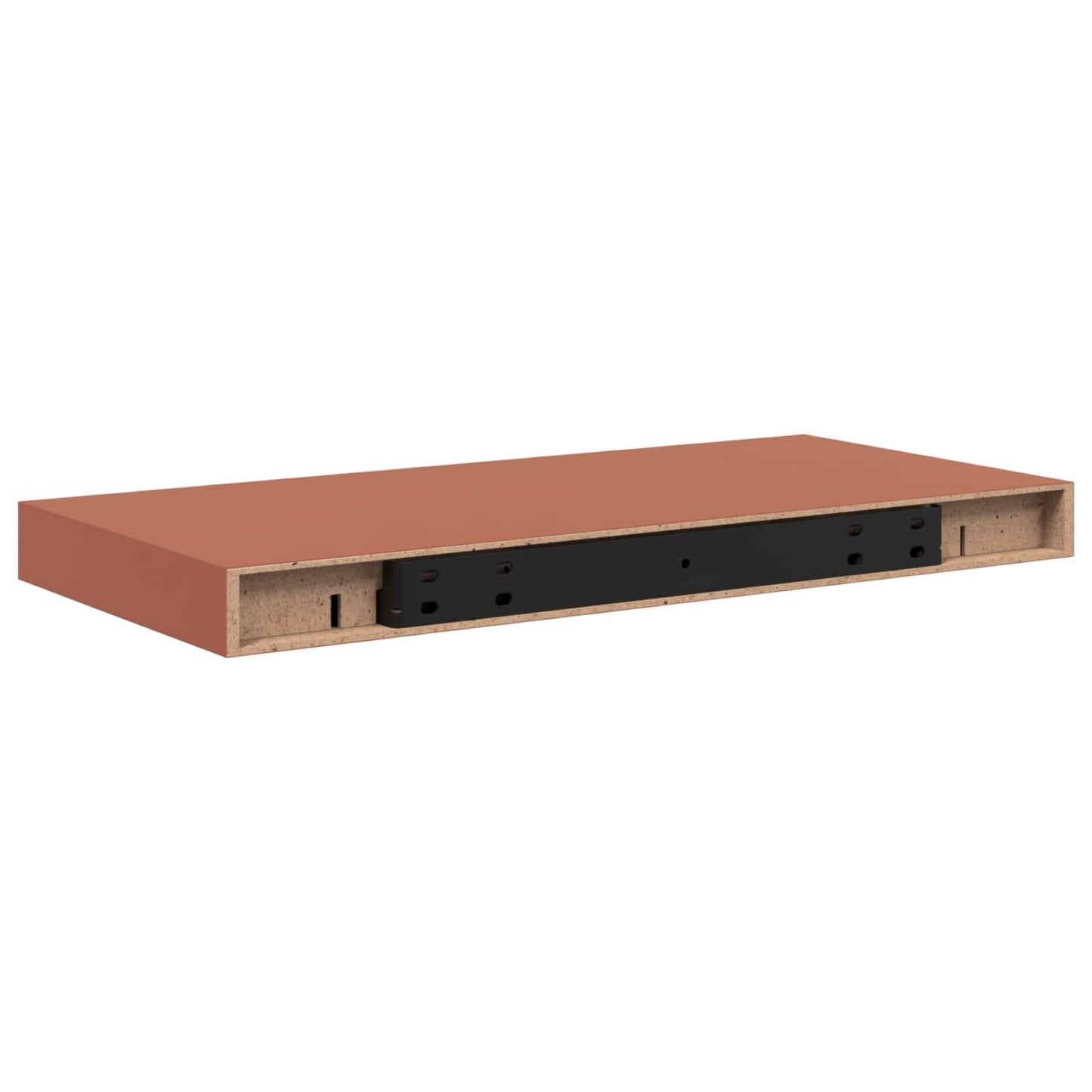 Vegghylle Veggmontert 4 pcs Rød 50 x 23 x 4 cm Konstruert tre