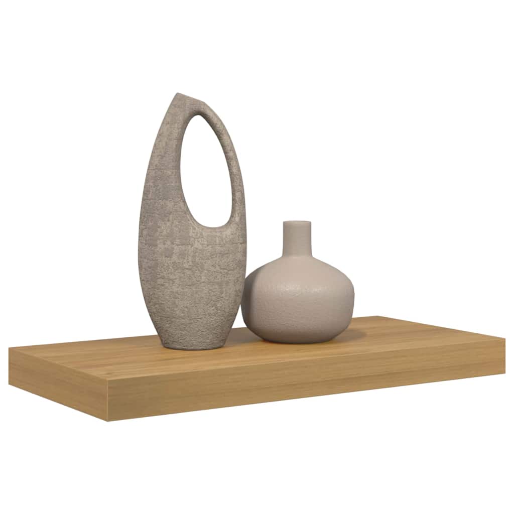 Vegghylle Veggmontert Brun 50 x 23 x 4 cm Konstruert tre