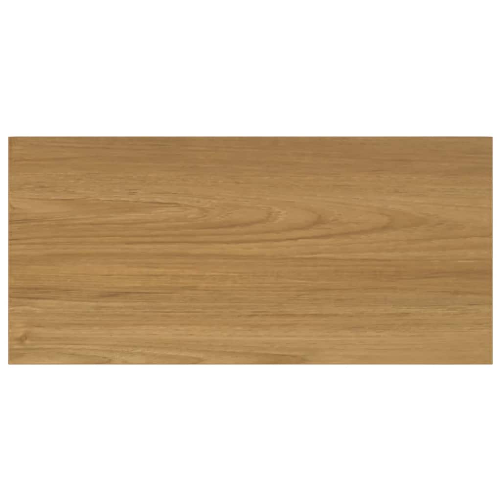 Vegghylle Veggmontert Brun 50 x 23 x 4 cm Konstruert tre