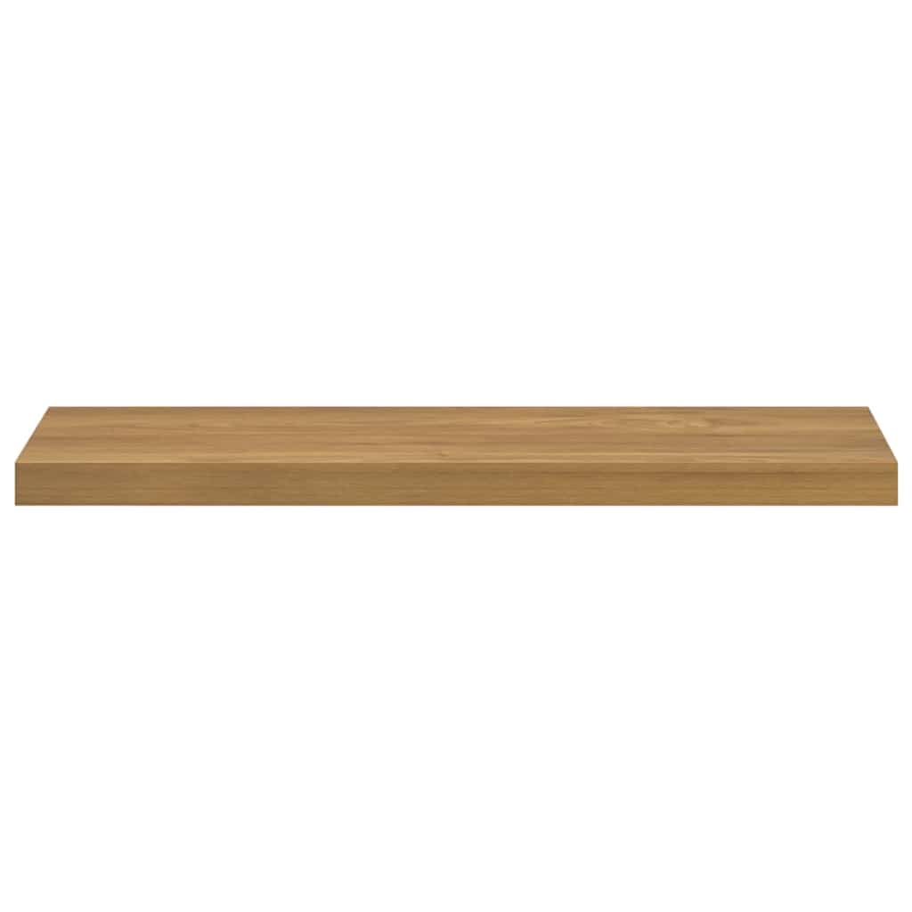 Vegghylle 4 pcs Brun 90 x 23,5 x 4 cm Konstruert tre