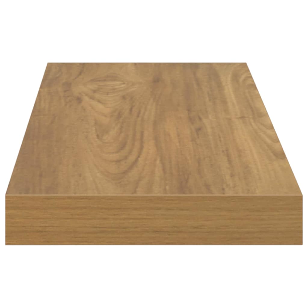 Vegghylle 4 pcs Brun 90 x 23,5 x 4 cm Konstruert tre