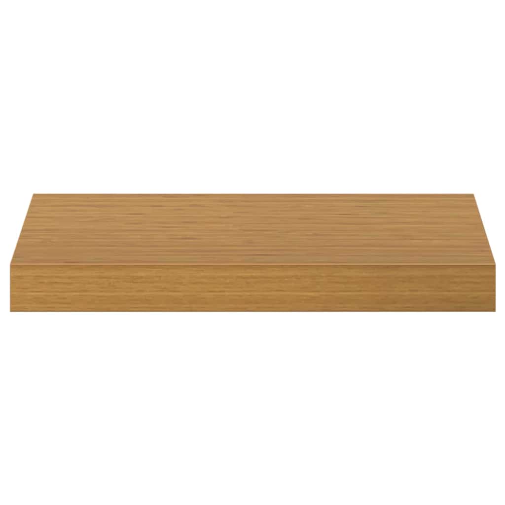 Vegghylle 2 pcs Beige 40 x 23,5 x 4 cm Konstruert tre