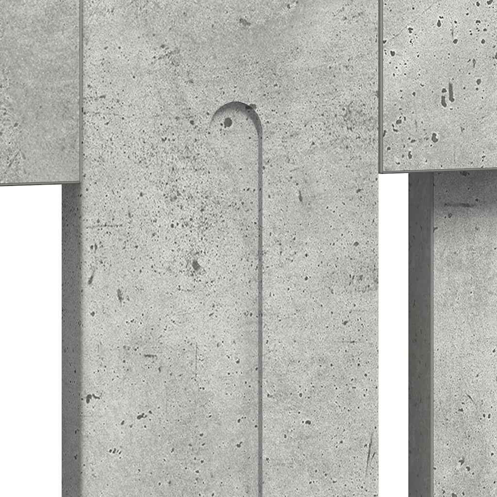 Radiator Deksel Betonggrå 172 x 19 x 81,5 cm Konstruert tre