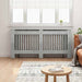 Radiator Deksel Betonggrå 172 x 19 x 81,5 cm Konstruert tre