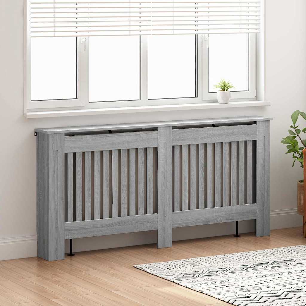 Radiator Deksel Grå Sonoma 172 x 19 x 81,5 cm Konstruert tre