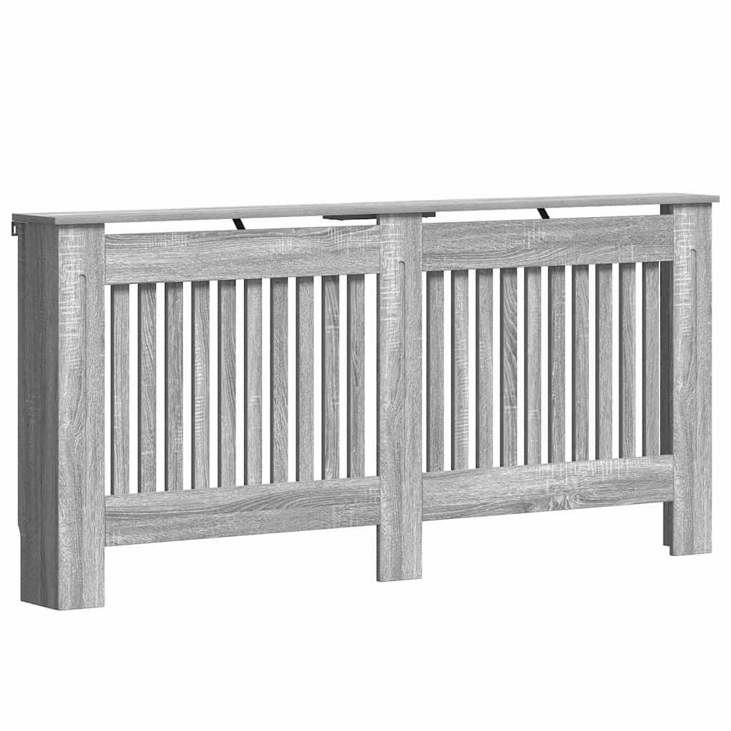 Radiator Deksel Grå Sonoma 172 x 19 x 81,5 cm Konstruert tre