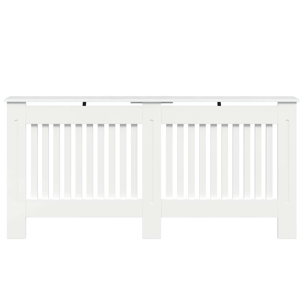 Radiator Deksel Høyglanset hvit 172 x 19 x 81,5 cm