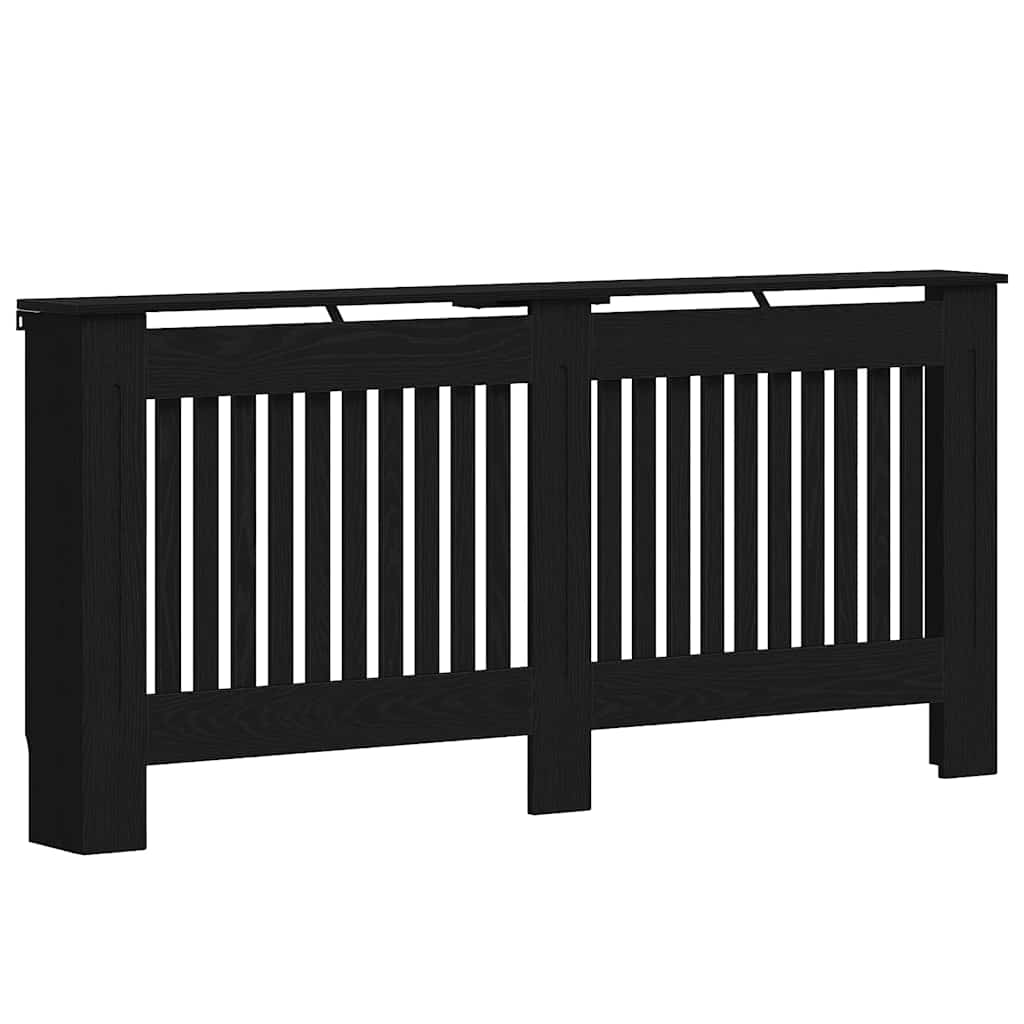Radiator Deksel Svart eik 172 x 19 x 81,5 cm Konstruert tre